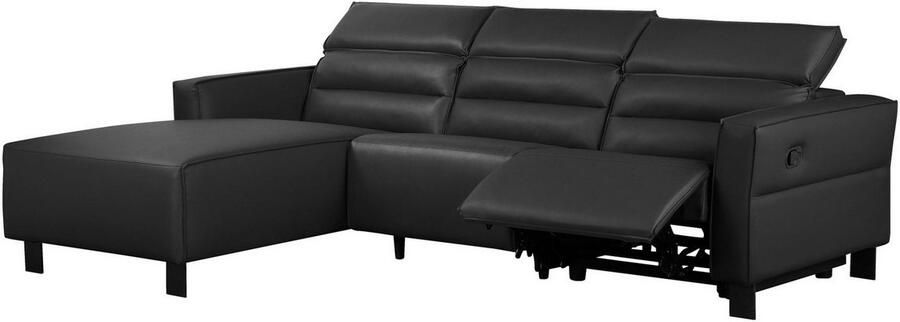 Home affaire Hoekbank Carpari L-vorm 263 cm handmatige of elektrische relaxfunctie - Foto 13