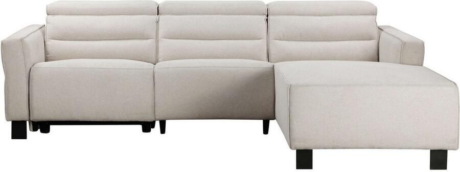 Home affaire Hoekbank Carpari L-vorm 263 cm handmatige of elektrische relaxfunctie - Foto 9