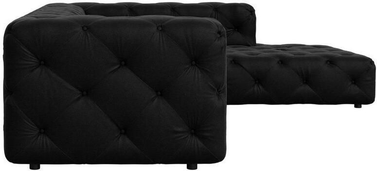 Home affaire Hoekbank FOLLINA L-vorm met klassieke Chesterfield-knoopstiksels - Foto 4