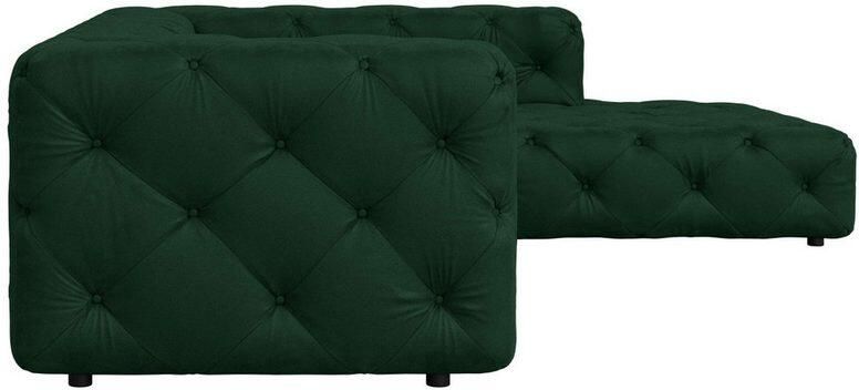 Places of Style Hoekbank FOLLINA L-vorm met klassieke Chesterfield-knoopstiksels - Foto 3