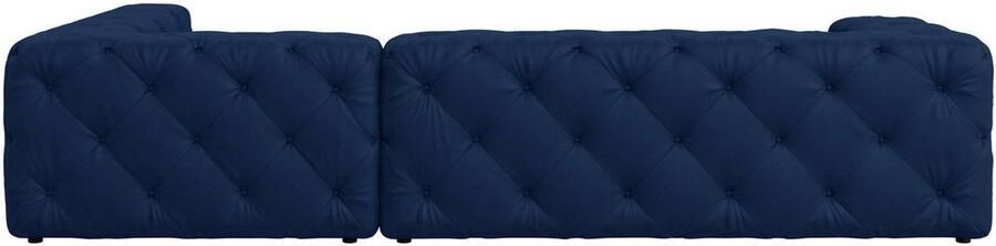 Home affaire Hoekbank FOLLINA L-vorm met klassieke Chesterfield-knoopstiksels - Foto 6