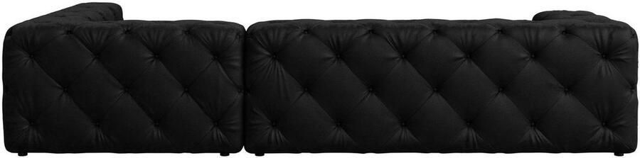 Home affaire Hoekbank FOLLINA L-vorm met klassieke Chesterfield-knoopstiksels - Foto 5