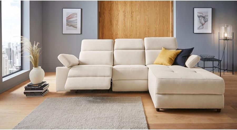 Places of Style Hoekbank Kilado L-vorm met relaxfunctie verstelbare armleuning verstelbare hoofdsteun - Foto 11