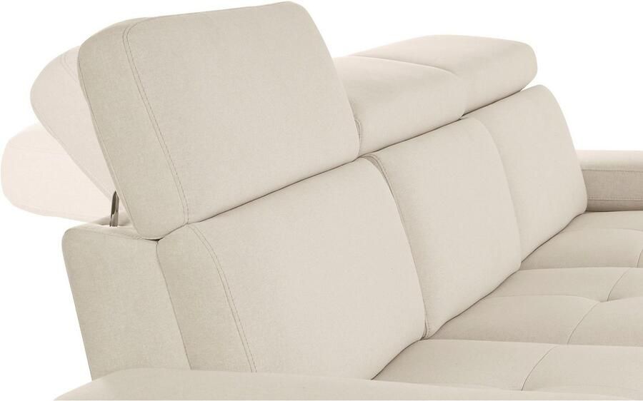 Places of Style Hoekbank Kilado L-vorm met relaxfunctie verstelbare armleuning verstelbare hoofdsteun - Foto 9