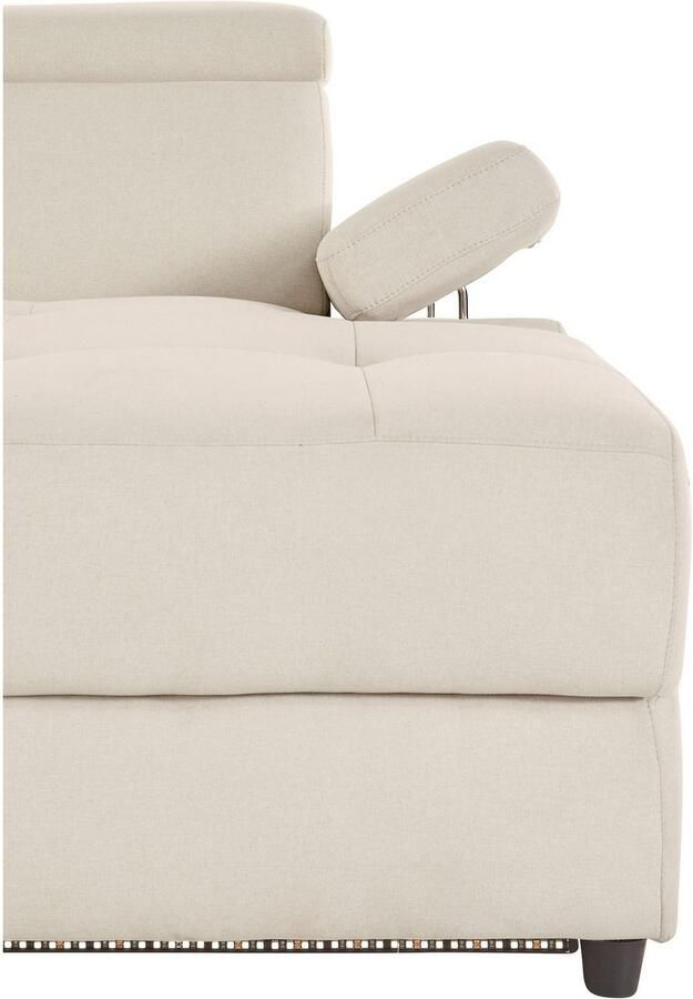 Places of Style Hoekbank Kilado L-vorm met relaxfunctie verstelbare armleuning verstelbare hoofdsteun - Foto 4