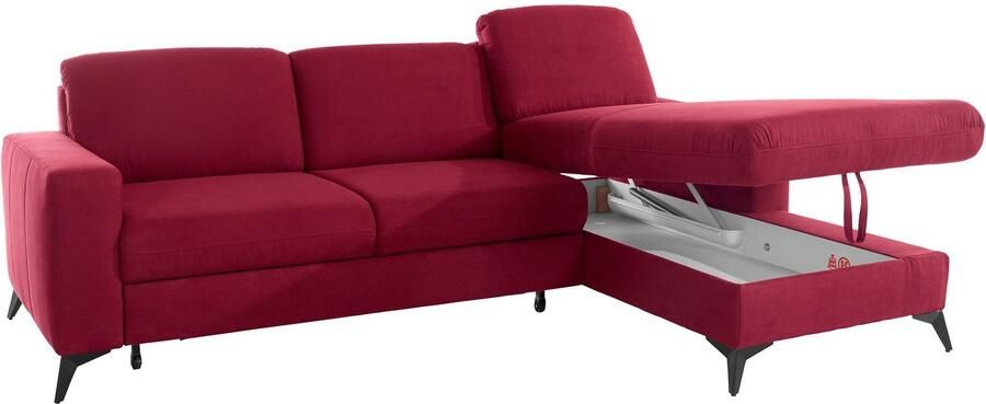 Places of Style Hocker met bergruimte Lolland past bij de serie "lolland" ook met afwasbare bekleding - Foto 11