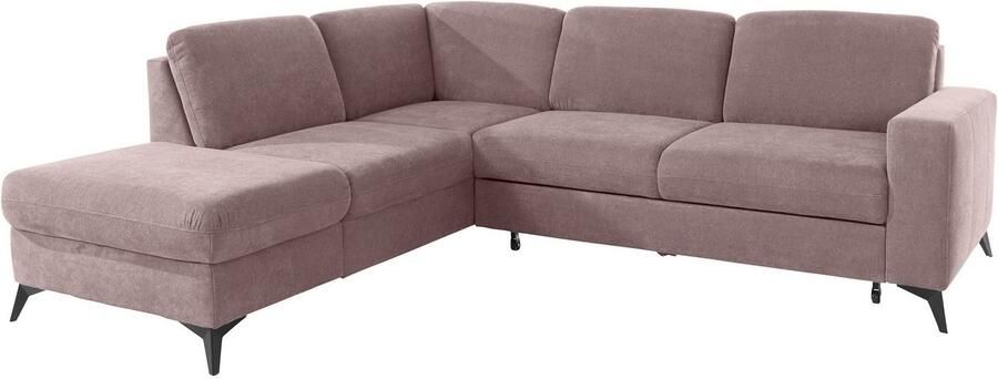 Places of Style Hoekbank Lolland L-vorm Naar keuze met slaapfunctie en bergruimte ook met afwasbare bekleding - Foto 8