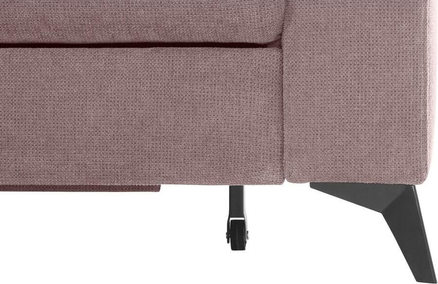 Places of Style Hoekbank Lolland L-vorm Naar keuze met slaapfunctie en bergruimte ook met afwasbare bekleding - Foto 4