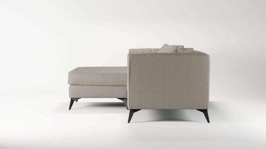 Home affaire Hoekbank MATTHEW L-vorm ideaal voor kleine ruimtes afmetingen B D H: 201 162 74 cm - Foto 5