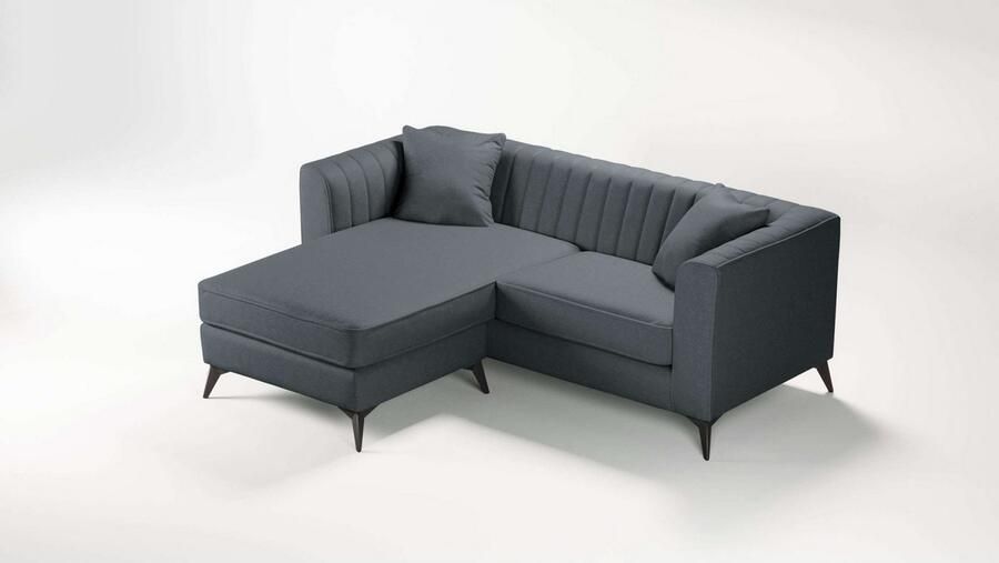 Home affaire Hoekbank MATTHEW L-vorm ideaal voor kleine ruimtes afmetingen B D H: 201 162 74 cm - Foto 5