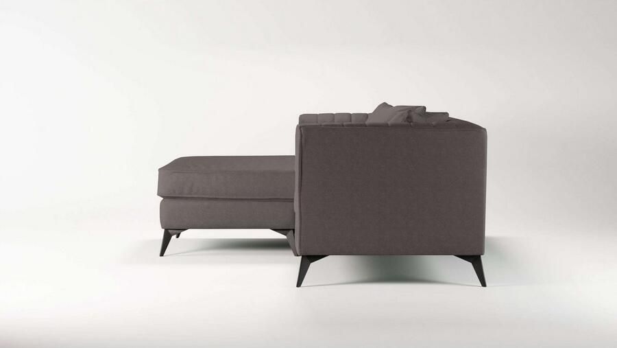 Home affaire Hoekbank MATTHEW L-vorm ideaal voor kleine ruimtes afmetingen B D H: 201 162 74 cm - Foto 5
