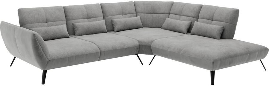 Places of Style Hoekbank Mikado L-vorm incl. zitdiepteverstelling en armleuningverstelling - Foto 4