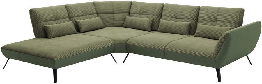 Places of Style Hoekbank Mikado L-vorm incl. zitdiepteverstelling en armleuningverstelling - Foto 4