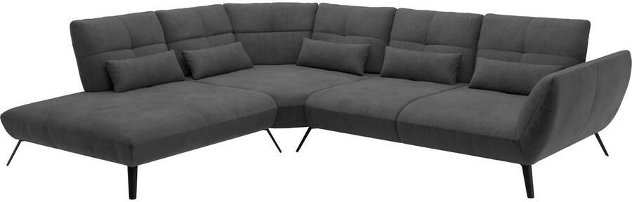 Places of Style Hoekbank Mikado L-vorm incl. zitdiepteverstelling en armleuningverstelling - Foto 4