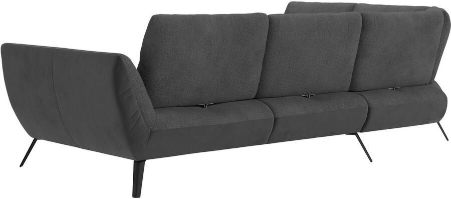 Places of Style Hoekbank Mikado L-vorm incl. zitdiepteverstelling en armleuningverstelling - Foto 2