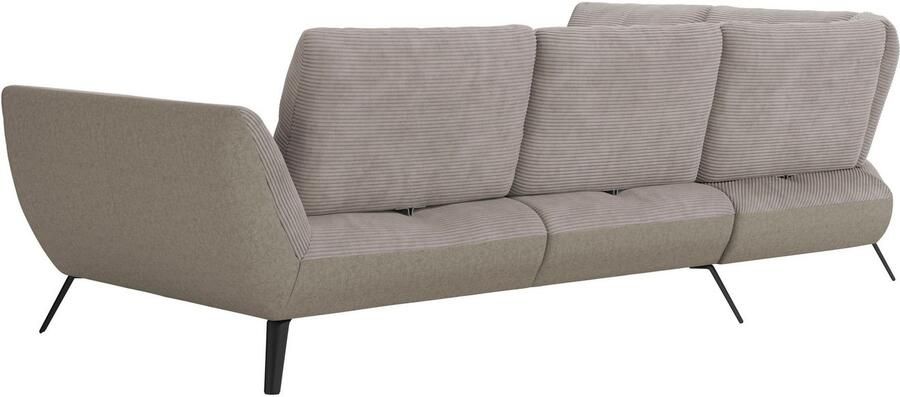 Places of Style Hoekbank Mikado L-vorm incl. zitdiepteverstelling en armleuningverstelling - Foto 2