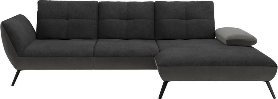 Places of Style Hoekbank Mikado L-vorm incl. zitdiepteverstelling en armleuningverstelling - Foto 4