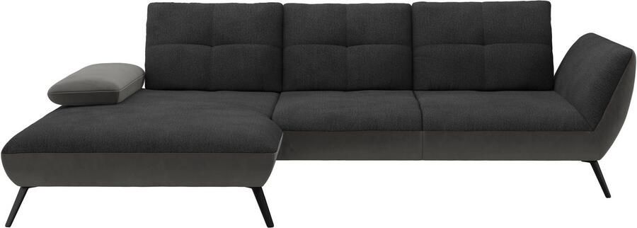 Places of Style Hoekbank Mikado L-vorm incl. zitdiepteverstelling en armleuningverstelling - Foto 4