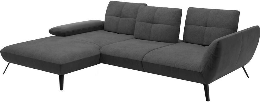 Places of Style Hoekbank Mikado L-vorm incl. zitdiepteverstelling en armleuningverstelling - Foto 2