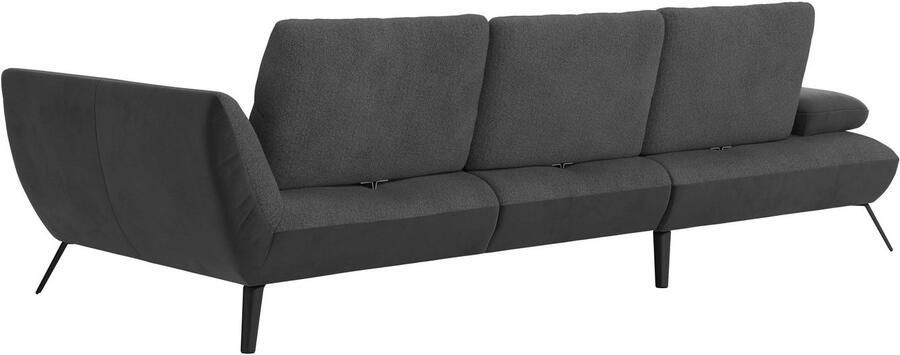 Places of Style Hoekbank Mikado L-vorm incl. zitdiepteverstelling en armleuningverstelling - Foto 3