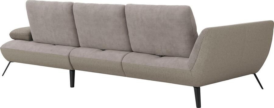 Places of Style Hoekbank Mikado L-vorm incl. zitdiepteverstelling en armleuningverstelling - Foto 2