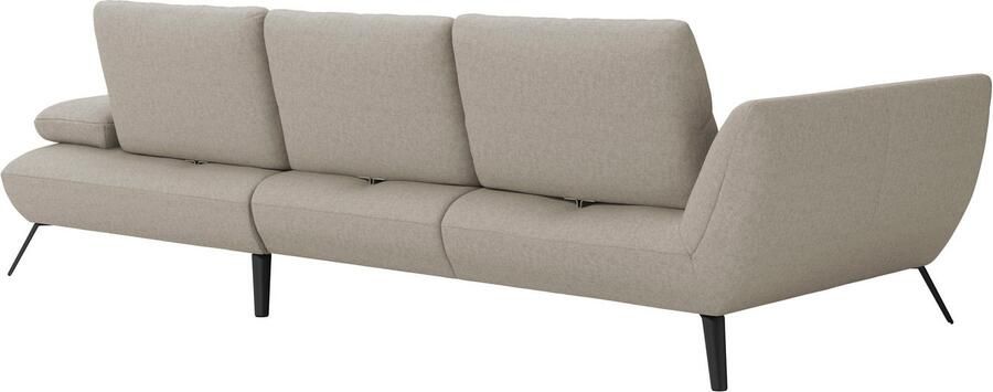 Places of Style Hoekbank Mikado L-vorm incl. zitdiepteverstelling en armleuningverstelling - Foto 2