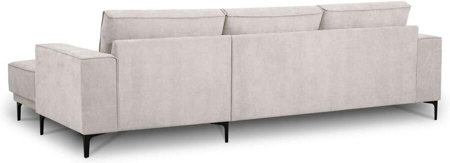 Places of Style Hoekbank Oland structuur platweefsel luxe microvezel bouclé - Foto 9