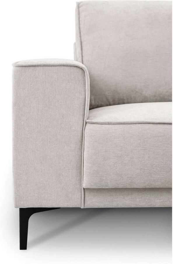 Places of Style Hoekbank Oland structuur platweefsel luxe microvezel bouclé - Foto 3