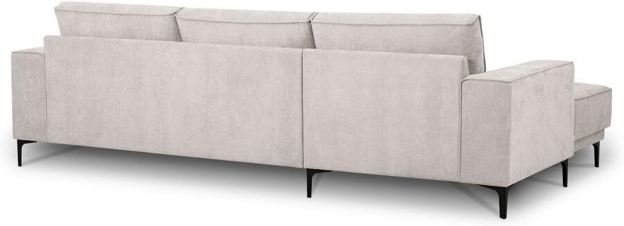 Places of Style Hoekbank Oland structuur platweefsel luxe microvezel bouclé - Foto 9