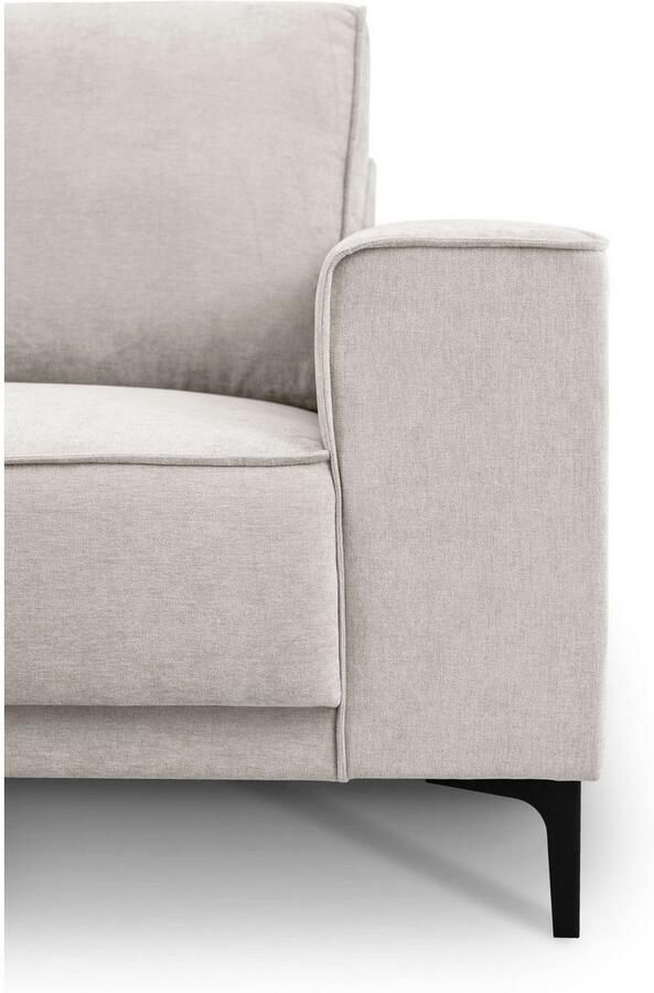 Places of Style Hoekbank Oland structuur platweefsel luxe microvezel bouclé - Foto 3