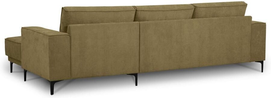 Places of Style Hoekbank Oland structuur platweefsel luxe microvezel bouclé - Foto 9