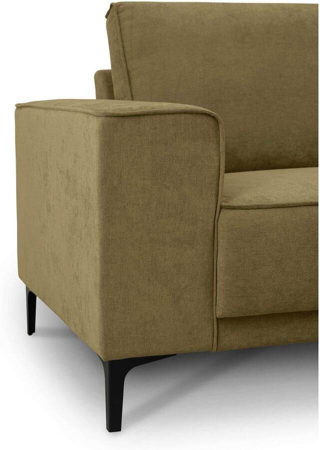 Places of Style Hoekbank Oland structuur platweefsel luxe microvezel bouclé - Foto 2