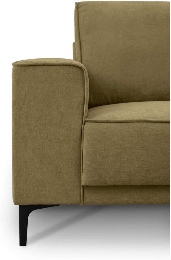 Places of Style Hoekbank Oland structuur platweefsel luxe microvezel bouclé - Foto 4