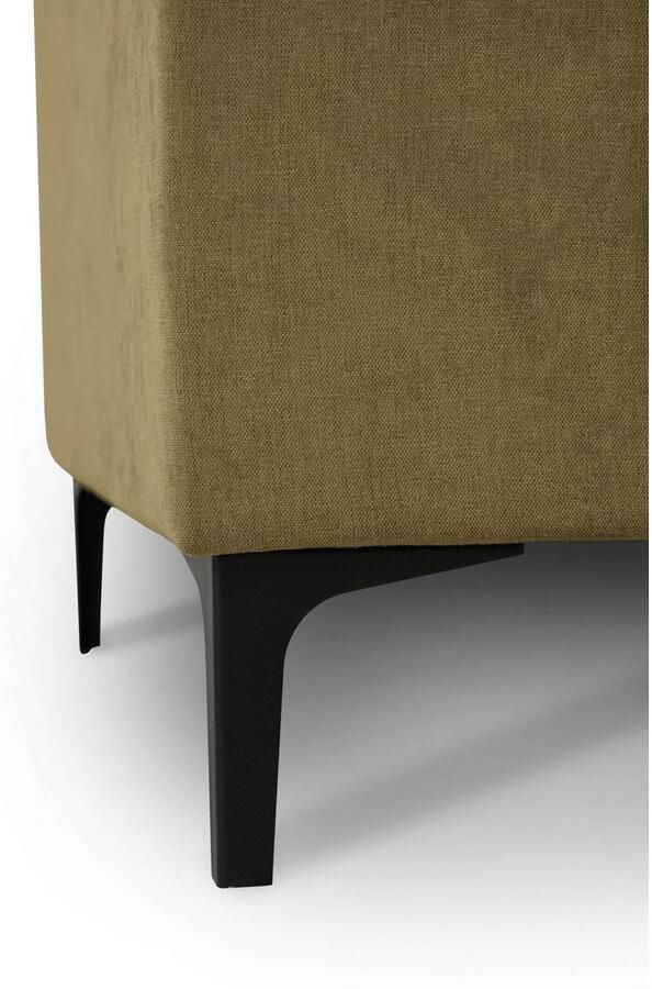 Places of Style Hoekbank Oland structuur platweefsel luxe microvezel bouclé - Foto 3