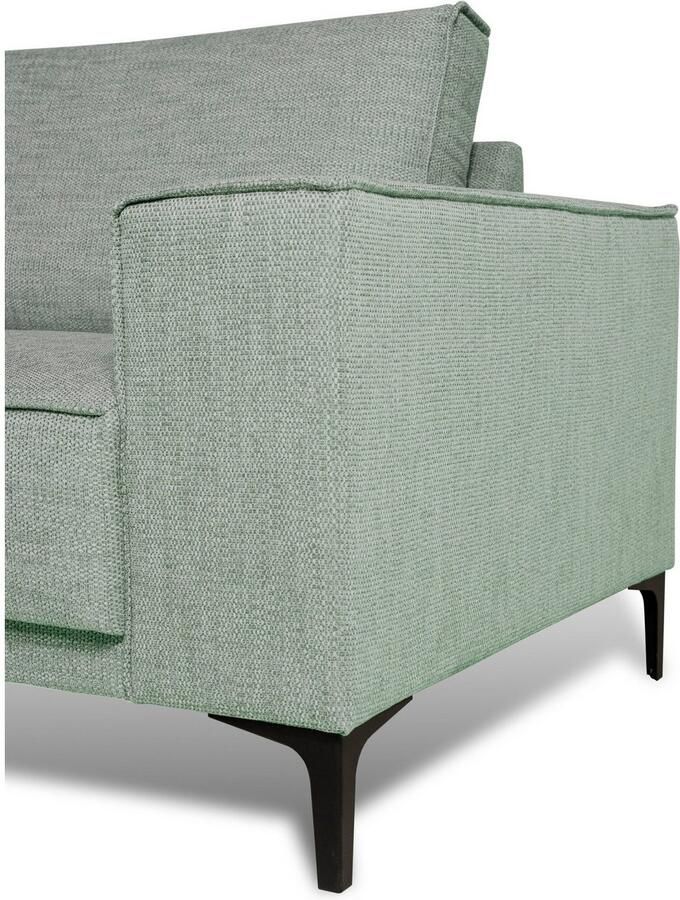 Places of Style 3-zitsbank 3-zits bank Oland structuur platweefsel luxe microvezel bouclé - Foto 3