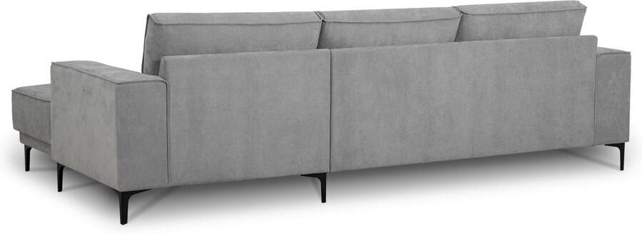 Places of Style Hoekbank Oland structuur platweefsel luxe microvezel bouclé - Foto 9