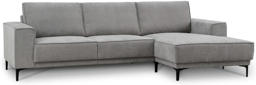 Places of Style Hoekbank Oland structuur platweefsel luxe microvezel bouclé - Foto 11