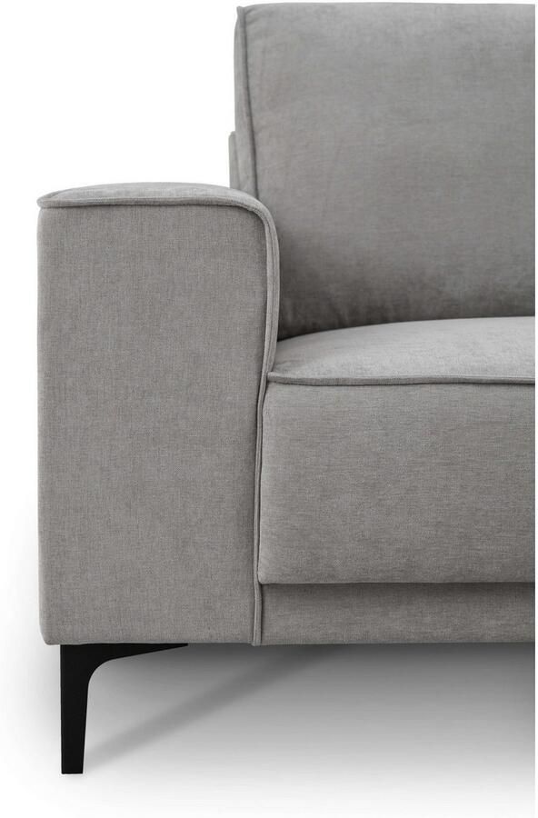 Places of Style Hoekbank Oland structuur platweefsel luxe microvezel bouclé - Foto 4