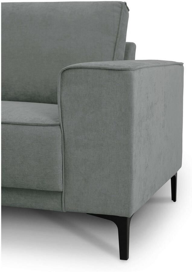 Places of Style Hoekbank Oland structuur platweefsel luxe microvezel bouclé - Foto 2