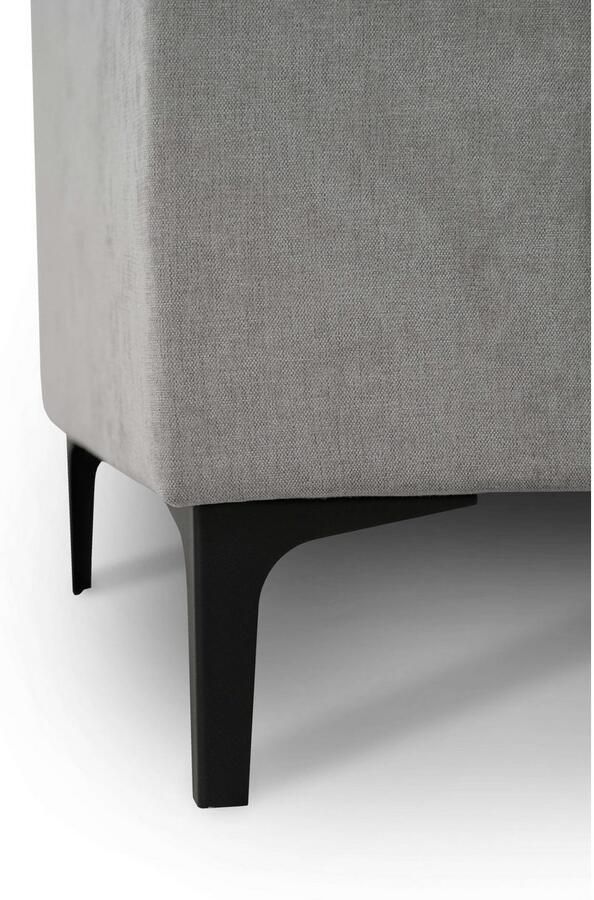 Places of Style Hoekbank Oland structuur platweefsel luxe microvezel bouclé - Foto 3