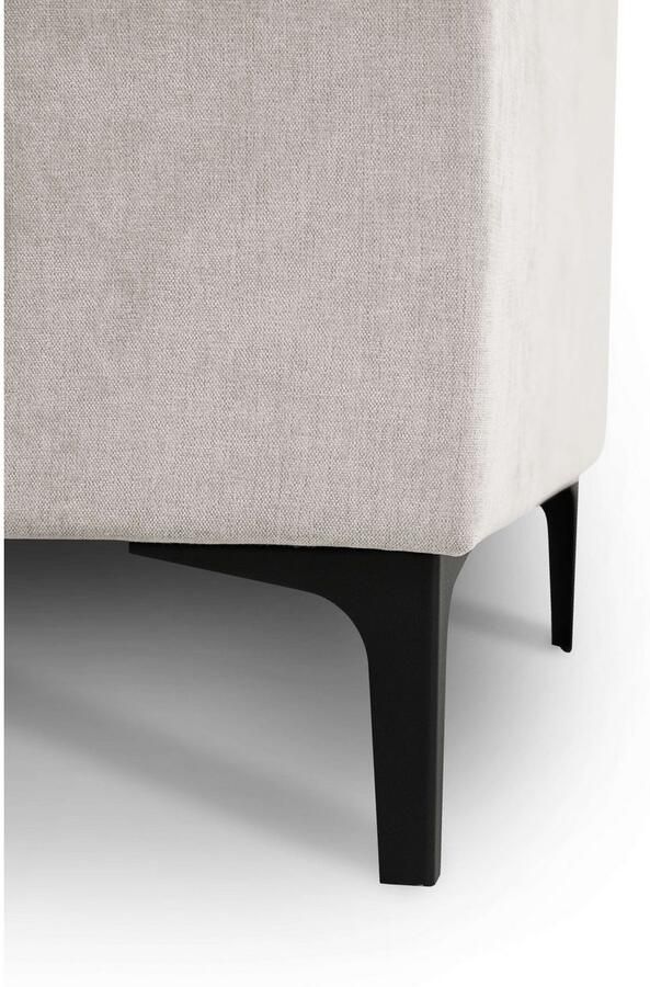 Places of Style Hoekbank Oland structuur platweefsel luxe microvezel bouclé - Foto 4