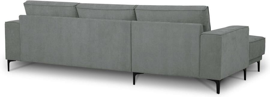 Places of Style Hoekbank Oland structuur platweefsel luxe microvezel bouclé - Foto 9