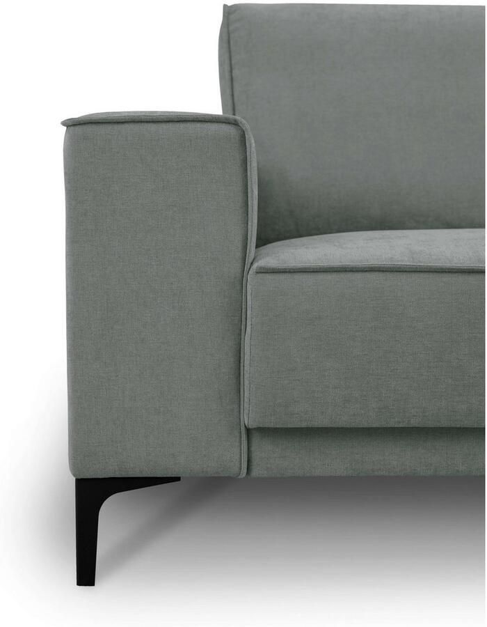 Places of Style Zithoek XXL bank Oland structuur platweefsel luxe microvezel bouclé - Foto 2