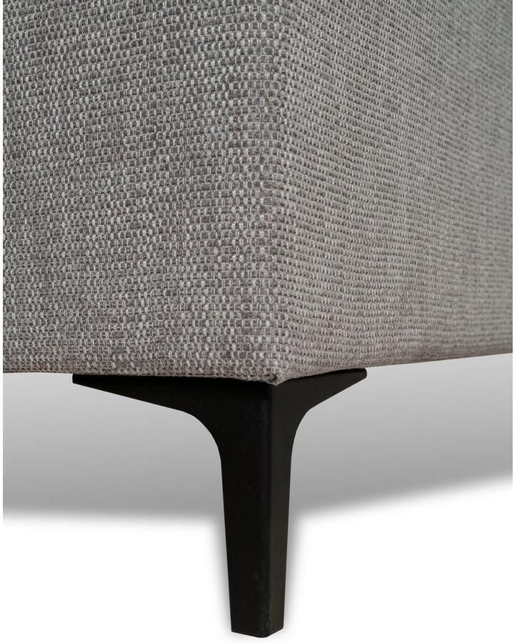 Places of Style Zithoek XXL bank Oland structuur platweefsel luxe microvezel bouclé - Foto 2