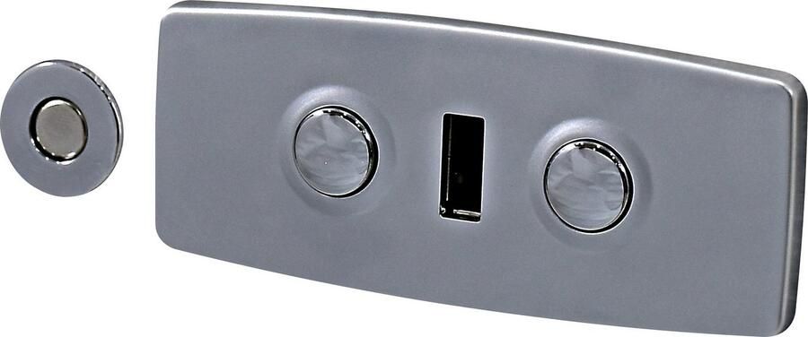 Home affaire 3-zitsbank Pareli 229 cm handmatige en elektrische relaxfunctie in 2 zits USB verstelbare hoofdsteun LED-verlichting in echt leer kunstleer geweven stof - Foto 10