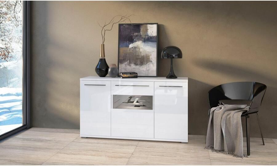 Places of Style Kast Piano Hoogglans UV gelakt soft-closefunctie - Foto 3