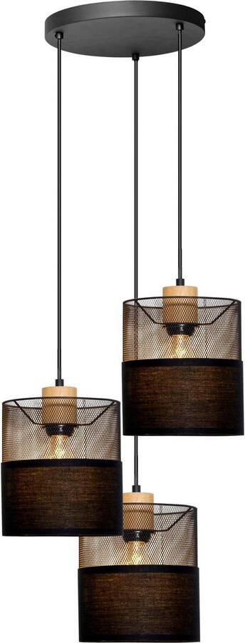 Places of Style Led-hanglamp ACATE zonder lichtbron in hoogte verstelbaar 3-staps schakelbaar (1 stuk) - Foto 3