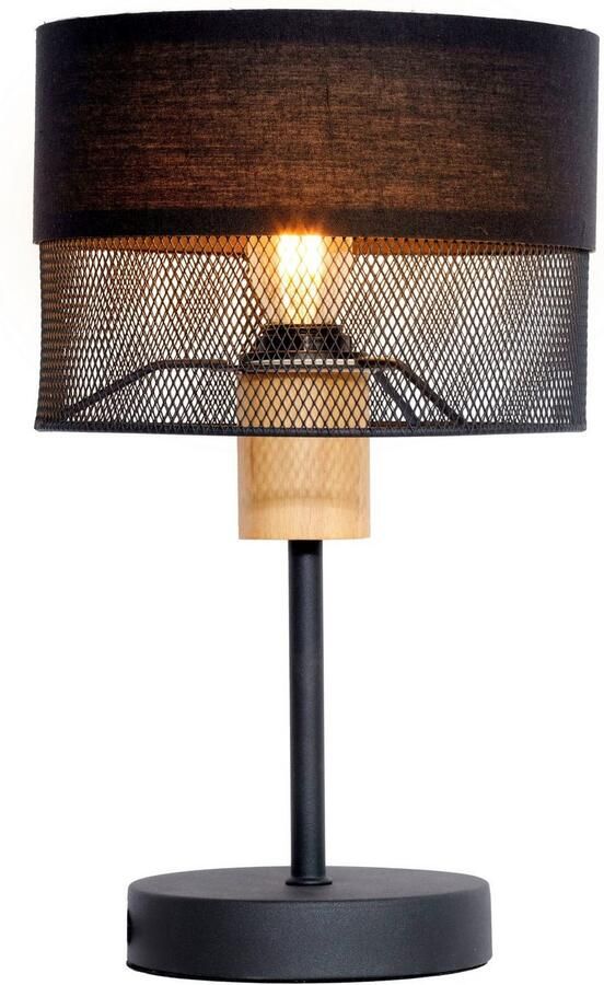 Places of Style Led-tafellamp ACATE 3-traps schakelbaar snoerschakelaar dimbaar (1 stuk) - Foto 3