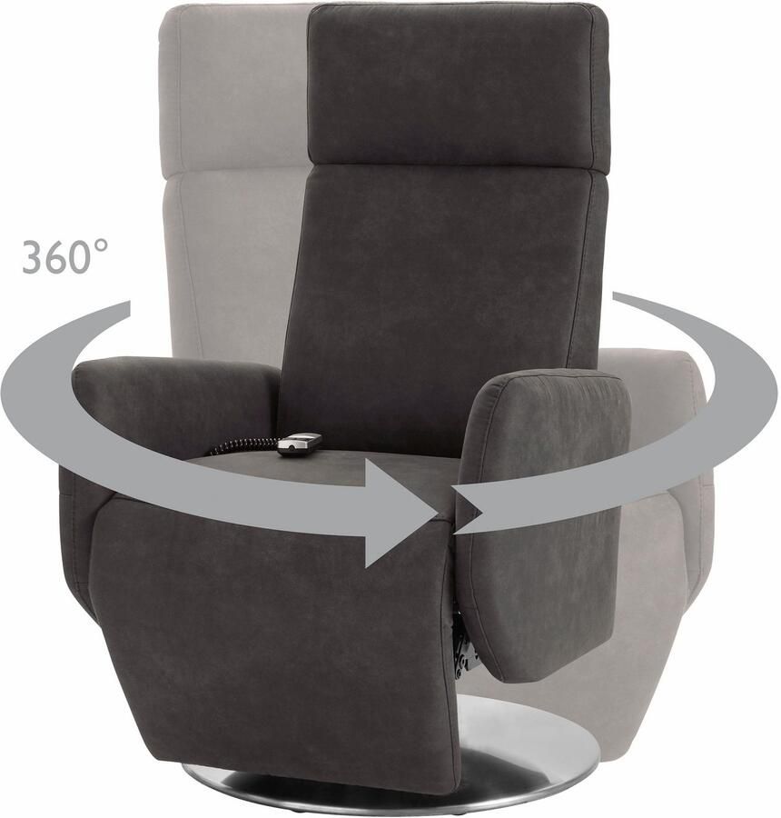 Places of Style Relaxfauteuil Cobra in mt. s naar keuze met motor en opstahulp