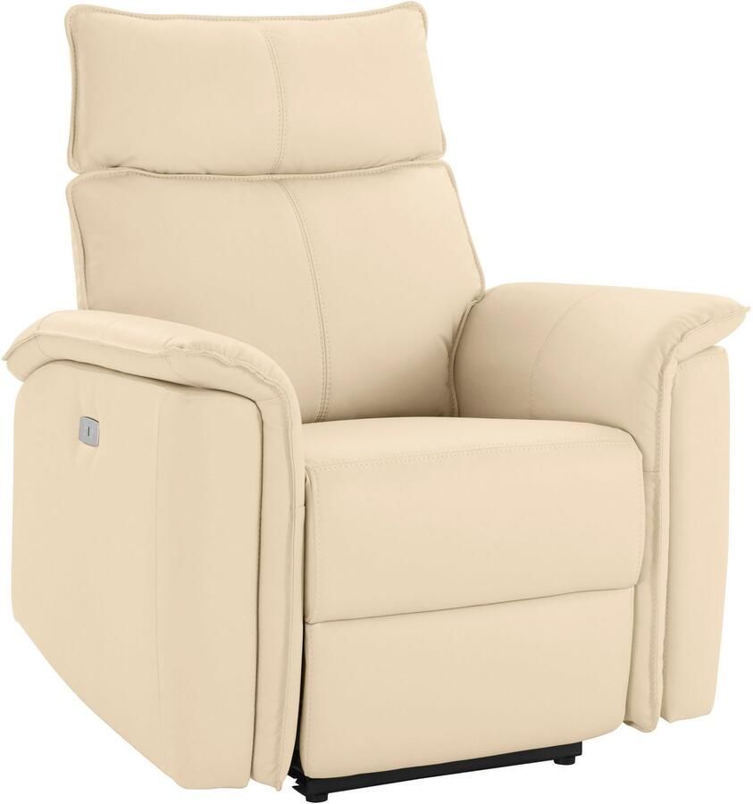 Places of Style Relaxfauteuil Zola TV-stoel met slaapfunctie stoel voor woonkamer met elektrische relaxfunctie en usb-aansluiting breedte 87 cm - Foto 2